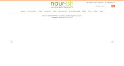 Desktop Screenshot of nourishsavannah.com